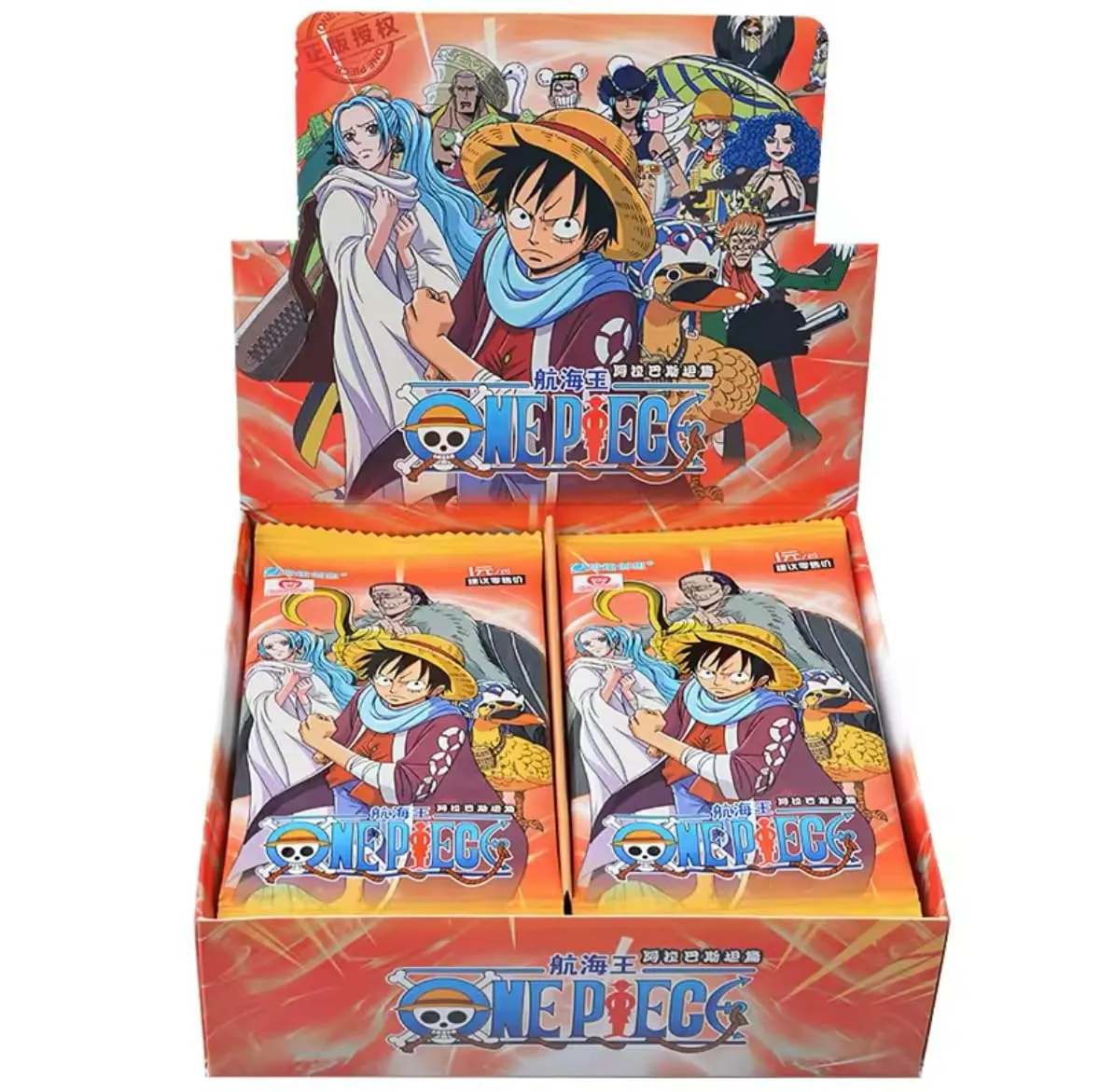 One Piece Alabasta Collectible Card-1#4 Booster Box