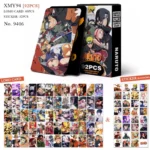 XMY94 Naruto Anime Sticker and Card Bundle