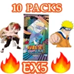 Kayou Naruto EX5 Collectible Card Pack featuring Naruto Uzumaki and Gaara