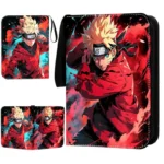 Naruto DIY Card Binder featuring Naruto Uzumaki in red Sage Mode attire