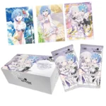 Card Fun Re:Zero Collection Card Jikashe booster box with Emilia and Rem