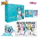 KAYOU Hatsune Miku Postal Gift Box with Acrylic Card Brick and Postcards