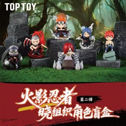 (551)Pre-order（3days）Naruto Uchiha Itachi from the Organization of Akatsuki Top Toy Anime blind box #2