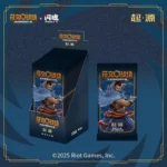 Rune Battlegrounds Shining Soul League of Legends Battle Card Origins Booster Box and Pack featuring Yasuo