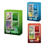 PokéMon PTCG Simplified Chinese First Partner Gift Box featuring Bulbasaur Charmander and Squirtle