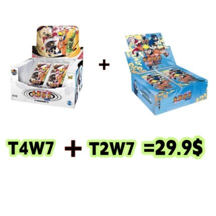 (446)KAYOU Naruto T4W7+ T2W7 Collection Card