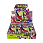 Japanese Pokemon TCG MEGA M3 booster box with neon green and purple art