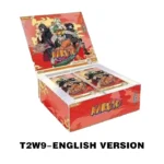 KAYOU Naruto cards T2W9 English version booster box with Itachi and Naruto