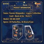 Naruto Shippuden Booster Box factory sealed display with iconic character artwork